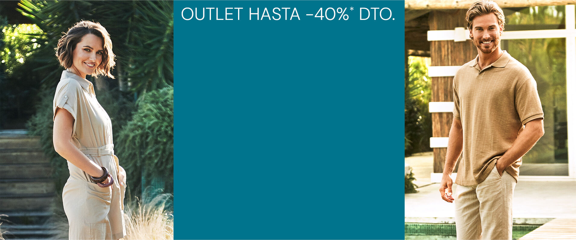 Outlet hasta -40%* dto.
