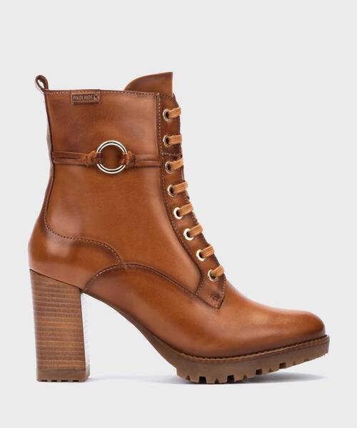 Botines Tacón | CONNELLY W7M-8563 | BRANDY | Pikolinos