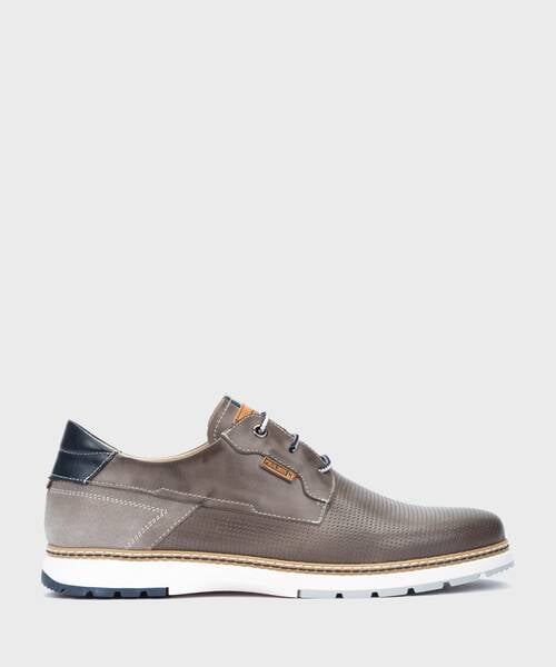 Chaussures à lacets | OLVERA M8A-4222C1 | DARK GREY | Pikolinos