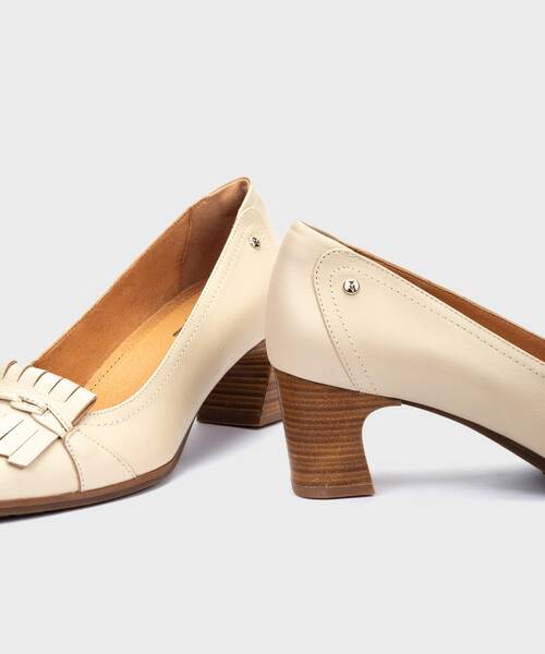 Zapatos tacón | LUGO W8P-5936 | MARFIL | Pikolinos