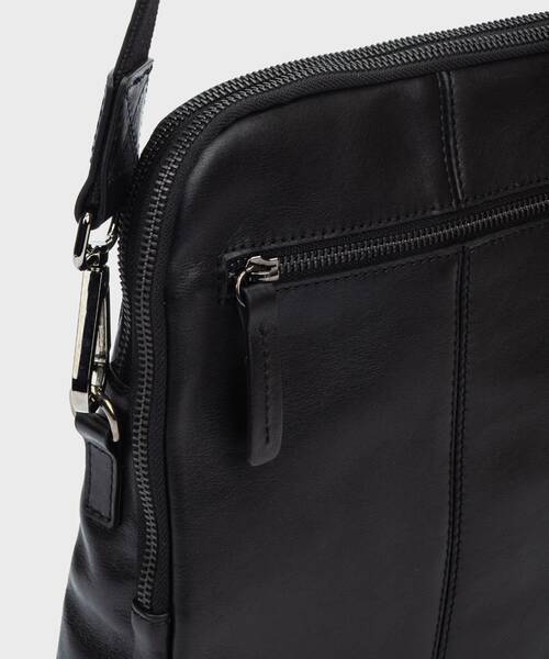 Schoudertassen voor heren | BELMONTE MHA-177 | BLACK | Pikolinos