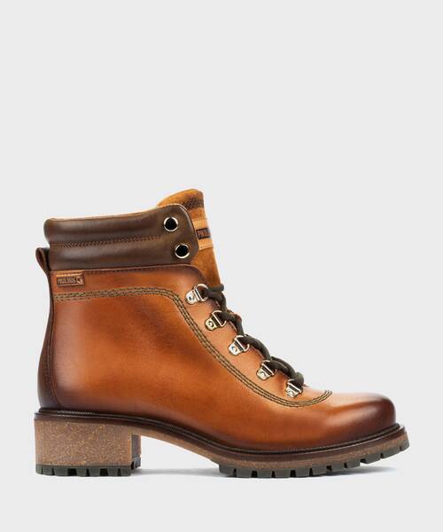 Botines Planos | ASPE W9Z-8634C1 | BRANDY | Pikolinos