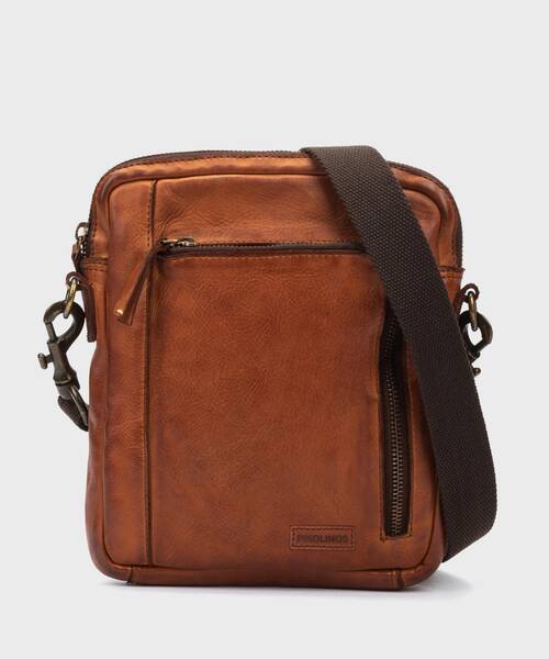 Men's shoulder bags | CAIMARI MHA-192 | COGNAC | Pikolinos